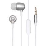 Motorola Metal Wired Sports Earphones With MIC (Silver) 1 Motorola Metal Wired Sports Earphones