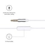 Motorola Metal Wired Sports Earphones With MIC (Silver) 3 Motorola Metal Wired Sports Earphones