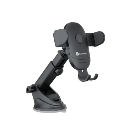 Portronics Clamp M2 Adjustable Car Mobile Phone Holder Stand