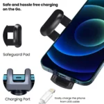 Portronics Clamp Y Adjustable Air Vent Mobile Holder