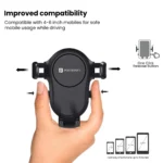 Portronics Clamp Y Adjustable Air Vent Mobile Holder