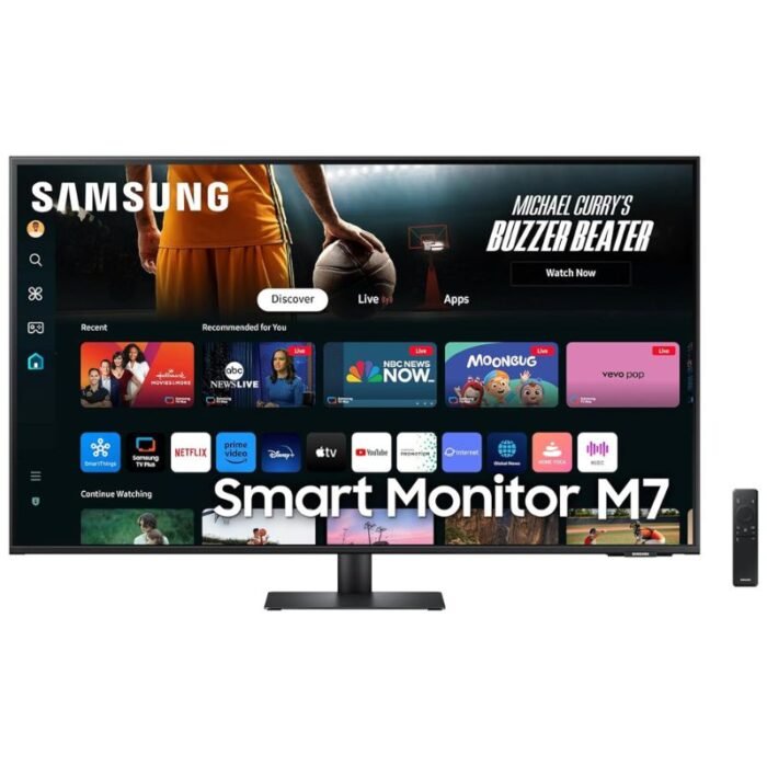 Samsung M7 LS43DM700UWXXL 43 Inch 4K Ultra HD VA Panel With OTT Apps, Office 365 Smart Monitor