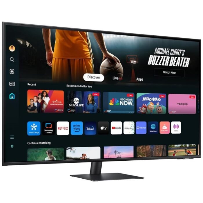 Samsung M7 LS43DM700UWXXL 43 Inch 4K Ultra HD VA Panel With OTT Apps, Office 365 Smart Monitor