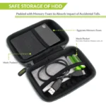 TIZUM External Hard DrivePortable SSD Case Shell