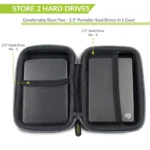 TIZUM External Hard DrivePortable SSD Case Shell