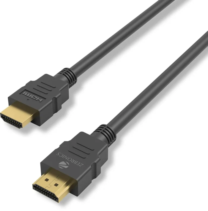 Zebronics ZEB-HAA3020 (3 Meter9 feet) HDMI Cable Supports 3D, ARC & CEC Extension Zebronics ZEB-HAA3020 (3 Meter9 feet) HDMI Cable Supports 3D, ARC & CEC Extension