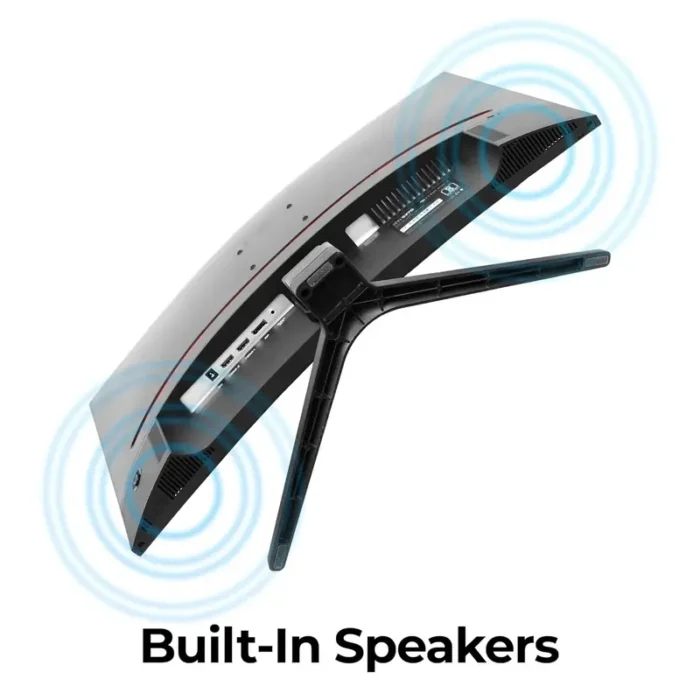 Zebronics ZEB-S27B 27 Inch Full HD, VA Panel Built-in Speakers, 180Hz Curved Gaming Monitor Zebronics ZEB-S27B 27 Inch Full HD, VA Panel Built-in Speakers, 180Hz Curved Gaming Monitor