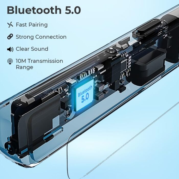 pTron Tangent Lite Bluetooth 5.0 Neckband With 8 Hours Playtime Mic pTron Tangent Lite Bluetooth 5.0 Neckband With 8 Hours Playtime Mic