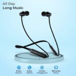pTron Tangent Lite Bluetooth 5.0 Neckband With 8 Hours Playtime Mic