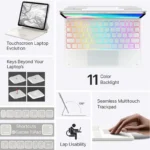 typecase Edge for iPad Air 11 Inch (M3/M2, 2025/2024), iPad Pro 11(4th/3rd/2nd/1st Gen) & iPad Air 5th/4th Gen, Magic Keyboard Case