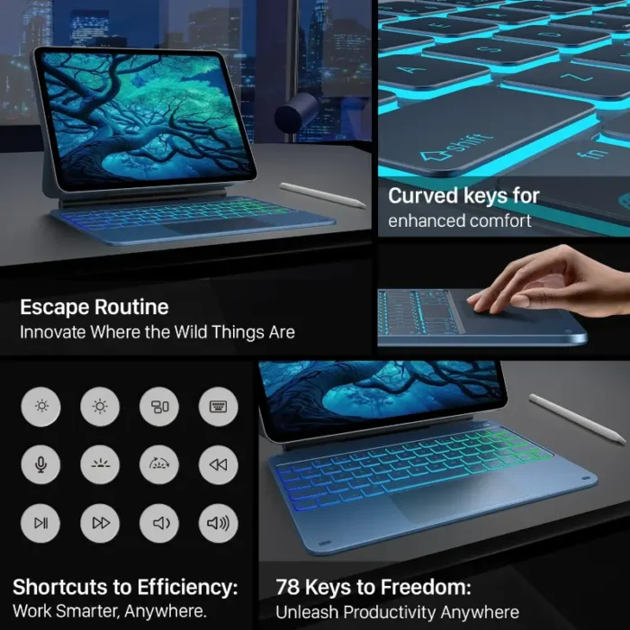 typecase Edge Magic Keyboard Case For IPad Air 11 Inch