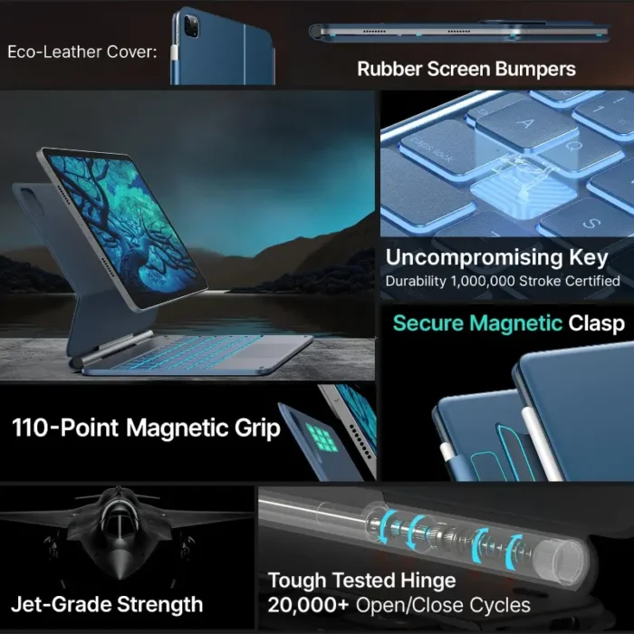 typecase Edge Magic Keyboard Case For IPad Air 11 Inch