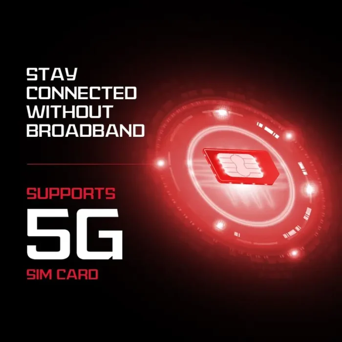 CP Plus 4G SIM Card Wi-Fi Router with High Speed 4G Internet & Wider Wi-Fi Coverage with Quad Antenna Support