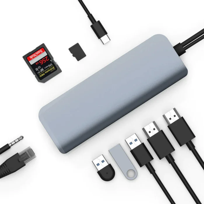 HyperDrive Viper 10-in-2 USB-C Hub Docking Station