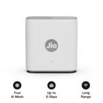 Jio AX6000 Mesh WiFi 6 Device, Jio True AI Mesh, Dual Band, Up to 6 Gbps Speed Wireless Range Extender (JE6801) 3 Jio AX6000 Mesh WiFi 6 Device, Jio True AI Mesh, Dual Band, Up to 6 Gbps Speed Wireless Range Extender
