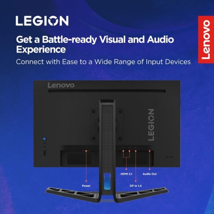 Lenovo Legion R25F-30 Full HD VA Panel 99% sRGB, 2x3W Speakers, Adjustable Stand Gaming Monitor