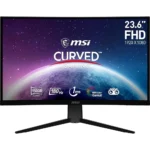 MSI G2422C 24 Inch Full HD, VA Panel, 1MS, 180Hz, Anti-Flicker, 1500R Curved Gaming Monitor