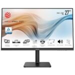 MSI MD272QP 27 Inch, WQHD 2560x1440 Pixels IPS Panel, HDMI, 75Hz, 65W Type C Monitor