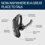Poly Voyager 5200, Single-Ear W/Noise-Canceling Mic, Lightweight, Up to 7 Hours Talk Time, Bluetooth Headset 6 Poly Voyager 5200, Single-Ear W/Noise-Canceling Mic, Lightweight, Up to 7 Hours Talk Time, Bluetooth Headset