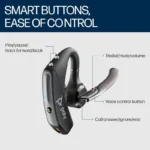 Poly Voyager 5200, Single-Ear W/Noise-Canceling Mic, Lightweight, Up to 7 Hours Talk Time, Bluetooth Headset 7 Poly Voyager 5200, Single-Ear W/Noise-Canceling Mic, Lightweight, Up to 7 Hours Talk Time, Bluetooth Headset