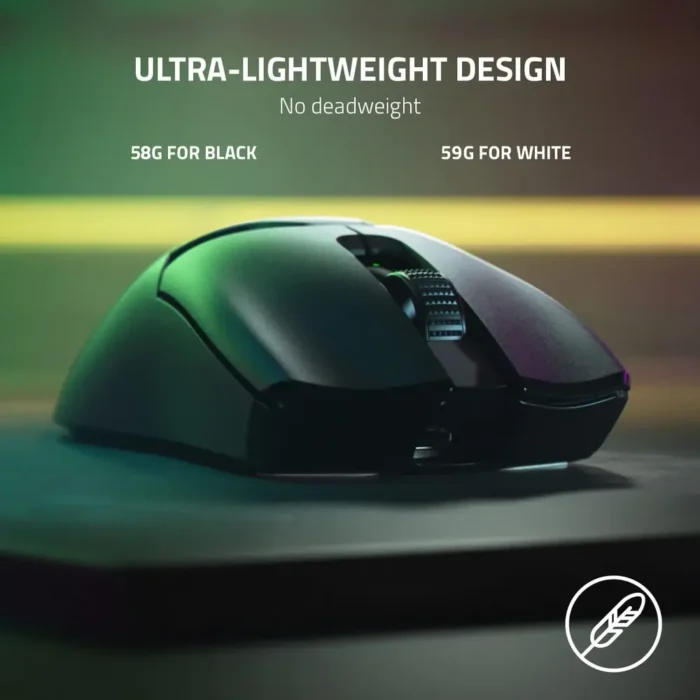 Razer Viper V2 Pro HyperSpeed Ultra-Lightweight, 30000 DPI, 80 Hours Battery, USB Type C Wireless Optical Gaming Mouse