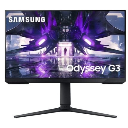Samsung Odyssey G3 24 Inch, Full HD, VA Panel, Eye Saver Mode, 3-Sided Borderless, 165Hz, 1MS, Gaming Monitor
