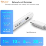 Tukzer Active 2nd Gen Stylus Pen iPad Pencil (White) 3 Tukzer Active 2nd Gen Stylus Pen iPad Pencil