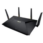 ASUS BRT-AC828 Wireless Router 2.4 GHz, 5 GHz 2600 Mbps Wifi Speed Dual Band External Antenna Access Point Mode (Black) 1 ASUS BRT-AC828 Wireless Router 2.4 GHz, 5 GHz 2600 Mbps Wifi Speed Dual Band External Antenna Access Point Mode
