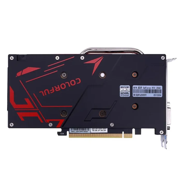 Colorful RTX-2060 GDDR6 6 GB NVIDIA Chipset 192 bit 1365 MHz Graphics Card Colorful RTX-2060 GDDR6 6 GB NVIDIA Chipset 192 bit 1365 MHz Graphics Card