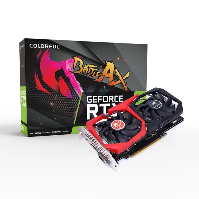 Colorful RTX-2060 GDDR6 6 GB NVIDIA Chipset 192 bit 1365 MHz Graphics Card Colorful RTX-2060 GDDR6 6 GB NVIDIA Chipset 192 bit 1365 MHz Graphics Card \ Colorful GeForce GTX 1650 NB 4GD6-V