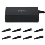 Elevn EL65UA 65W Universal Laptop Charger Adapter With Auto Voltage Switching, 8 Different Connectors 1 Elevn EL65UA 65W Universal Laptop Charger Adapter