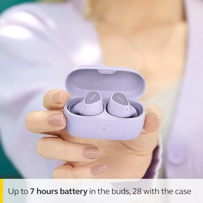 Jabra Elite 3 With 4 Mic For Clear Calls, 28 Hrs Playback, Rich Bass BTH Earbuds