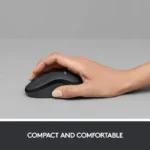 Logitech M221 Wireless Mouse with USB Mini Receiver, 1000 DPI Optical Tracking, 18-Month Battery Life