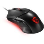 MSI Clutch GM08 Wired Gaming Mouse With Up to 4200 DPI, Red LED (Black) 4 MSI Clutch GM08 Wired Gaming Mouse With Up to 4200 DPI, Red LED