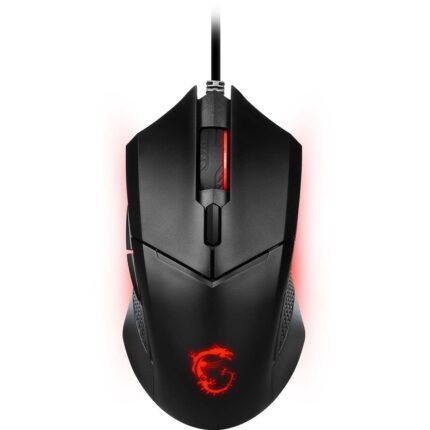 MSI Clutch GM08 Wired Gaming Mouse With Up to 4200 DPI, Red LED