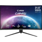 MSI G32CQ5P 32 Inch, 2K WQHD 2560x1440 Pixels, VA Panel, 170Hz, 1MS, Curved Gaming Monitor 1 MSI G32CQ5P 32 Inch, 2K WQHD 2560x1440 Pixels, VA Panel, 170Hz, 1MS, Curved Gaming Monitor