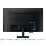 Samsung M7 LS32DM700UWXXL 32 Inch, 4K Ultra HD, 3840x2160 Pixels, VA Panel, 60Hz Smart Monitor