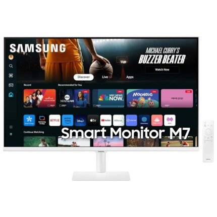 Samsung M7 LS32DM701UWXXL 32 Inch, 4K Ultra HD, 3840x2160 Pixels, VA Panel, 60Hz Smart Monitor