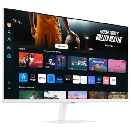 Samsung M7 LS32DM701UWXXL 32 Inch, 4K Ultra HD, 3840x2160 Pixels, VA Panel, 60Hz Smart Monitor