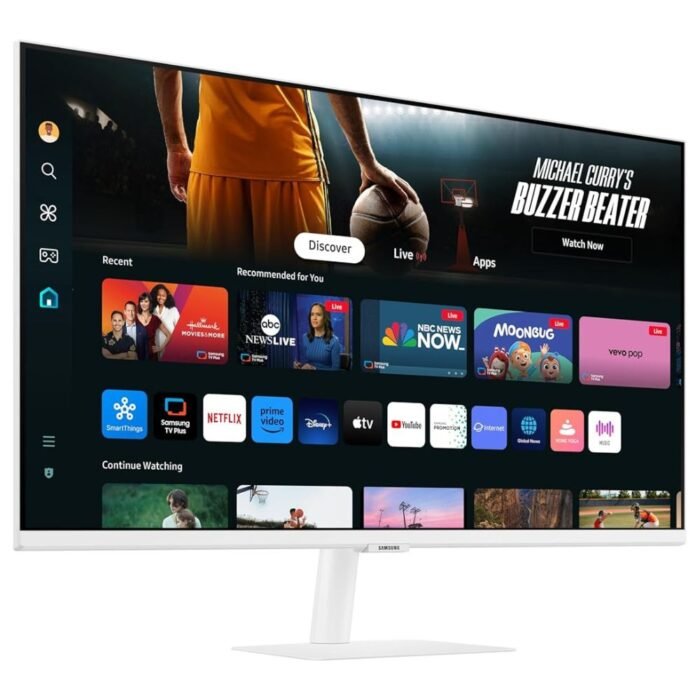 Samsung M7 LS32DM701UWXXL 32 Inch, 4K Ultra HD, 3840x2160 Pixels, VA Panel, 60Hz Smart Monitor Samsung M7 LS32DM701UWXXL 32 Inch, 4K Ultra HD, 3840x2160 Pixels, VA Panel, 60Hz Smart Monitor
