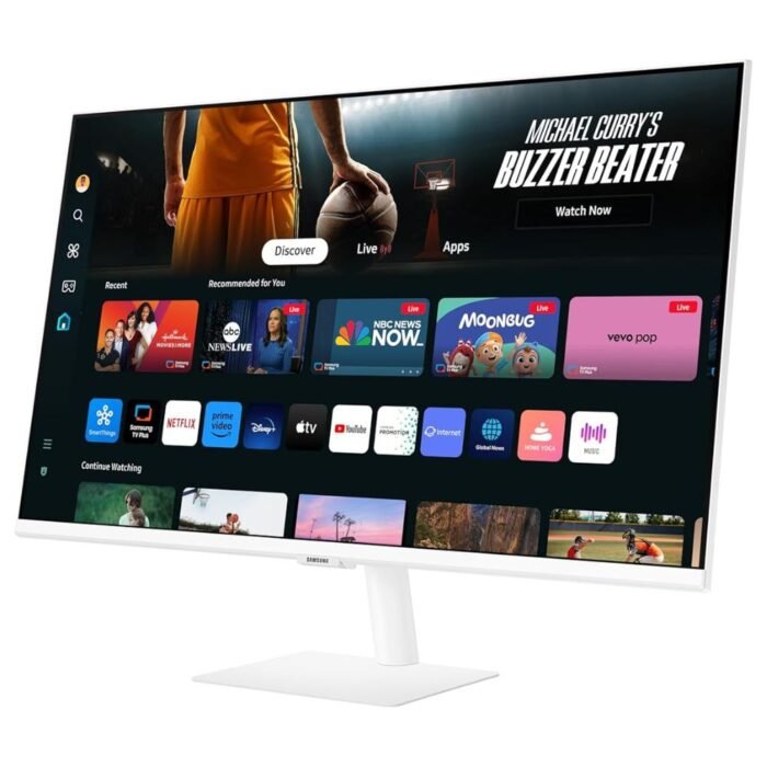 Samsung M7 LS32DM701UWXXL 32 Inch, 4K Ultra HD, 3840x2160 Pixels, VA Panel, 60Hz Smart Monitor Samsung M7 LS32DM701UWXXL 32 Inch, 4K Ultra HD, 3840x2160 Pixels, VA Panel, 60Hz Smart Monitor