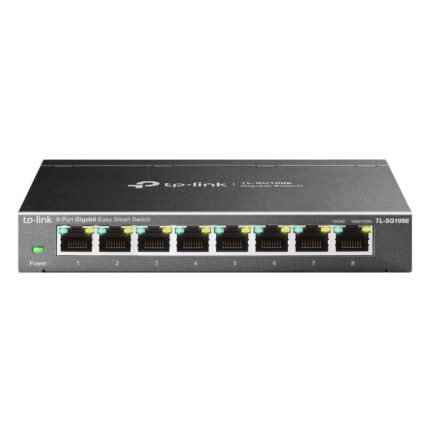 TP-Link TL-SG108E Easy Smart 8 Ports 100 Mbps Network Switch