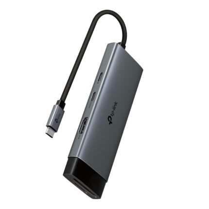 TP-Link UH7020C 7-in-1, 4K 60HZ HDMI, Multiport USB-C Adapter Dongle Docking Station