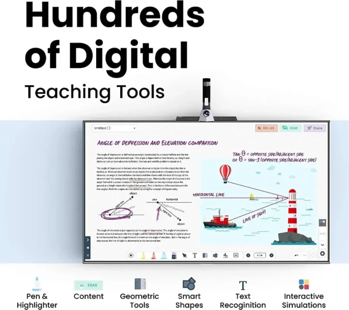 TutorPlus (2nd Gen) Digital WhiteBoard
