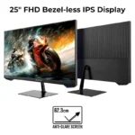 ZEBRONICS ZEB-N25A 25 Inch, Full HD, VA Panel, 180Hz, 1MS, HDR10, 99% sRGB, 95% DCI-P3 Gaming Monitor