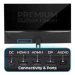 Zebronics ZEB-S27A 27 Inch Full HD, IPS Panel, HDR10, DP, 2x HDMI, 1MS, 180Hz Gaming Monitor