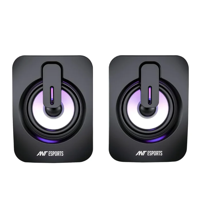 Ant Esports GS170 RGB LED Lights 6W Desktop Gaming Speaker Ant Esports GS170 RGB LED Lights 6W Desktop Gaming Speaker
