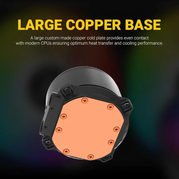 Ant Esports ICE 360 360mm Addressable RGB 2600RPM AIO I Liquid CPU Cooler 9