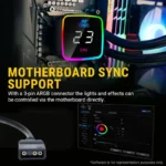 Ant Esports ICE-Flow 360 ARGB 360mm CPU Liquid AIO Cooler (Black) 4 Ant Esports ICE-Flow 360 ARGB 360mm CPU Liquid AIO Cooler