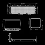 Ant Esports ICE-Flow 360 ARGB 360mm CPU Liquid AIO Cooler (Black) 10 Ant Esports ICE-Flow 360 ARGB 360mm CPU Liquid AIO Cooler